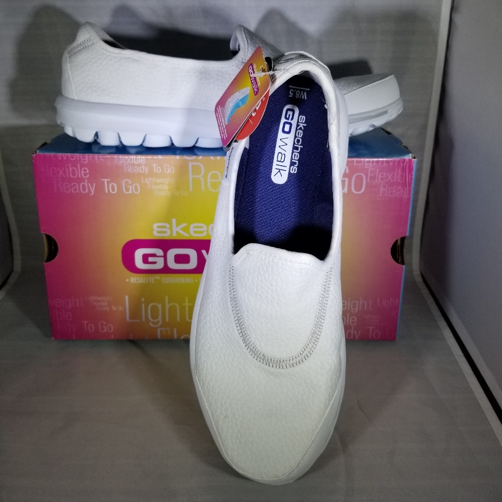 Skechers Go Walk Ultimate, White, 8.5W